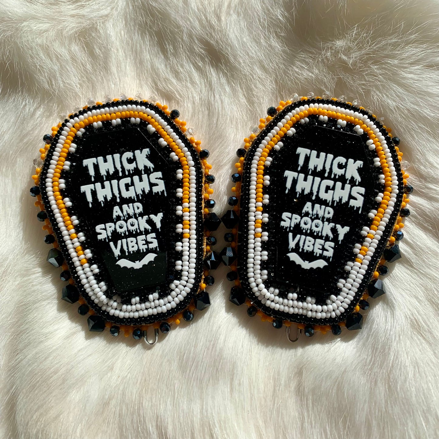 Cîpayi-kîsikâw earrings