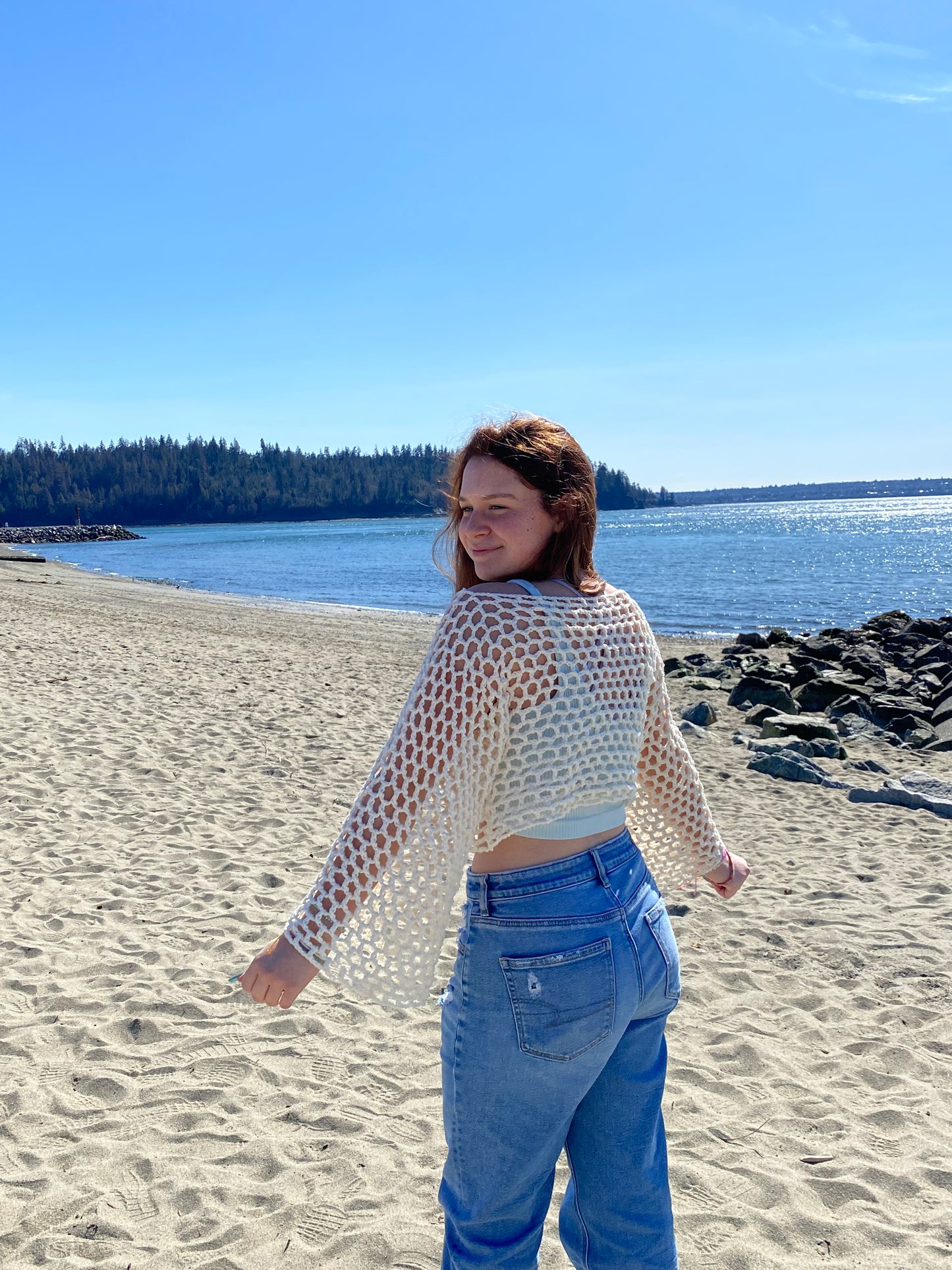 white shrug