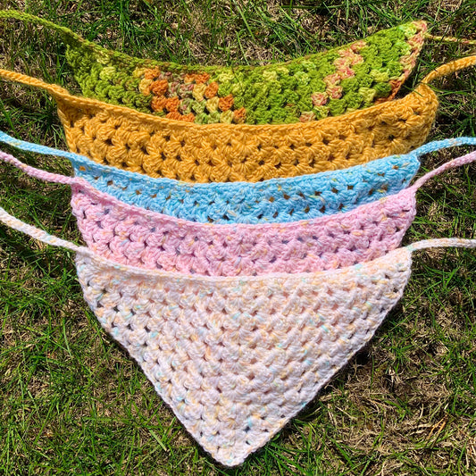 crochet bandana